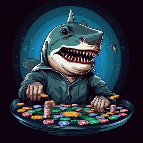 Correio de póquer tubarão